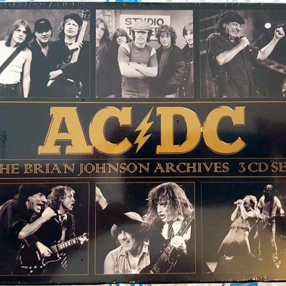 AC/DC The Brian Johnson Archives 3-CD ~ Live Performances 1981 & 1996 ~ Sealed! - Picture 2 of 2